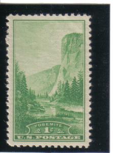 740 - .01 green mnh xf.