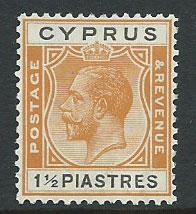 Cyprus SG 107 Mint very light hinge