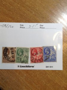 Barbados  # 116-18/20  Used