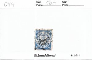 German: Danzig Sc # 049 used (57293)