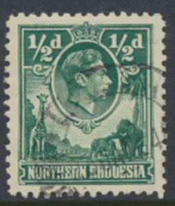 Northern Rhodesia  SG 25  SC# 25 Used   see detail / scan