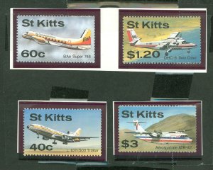 St. Kitts #206-9 Mint (NH) Single (Complete Set)