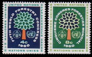 United Nations 81 - 82 MNH