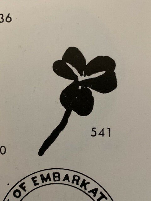 WCstamps: U.S. Loso #541 - 1930 Shamrock Fancy Cancel Reg. Cover, Highland, IN