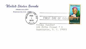 #1744 Harriet Tubman Black History UNITED STATES SENATE PRESS GALLERY STATIONERY