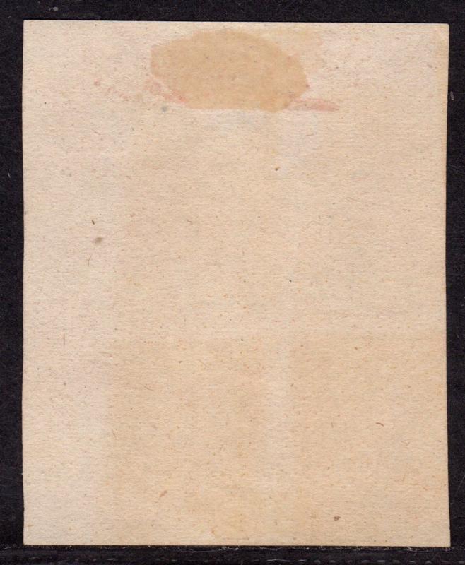 $US Sc#184E5e Plate on proof paper block of 4, carmine, Cv. $60