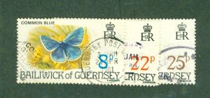 GUERNSEY 218-221 (X 219) USED BIN $1.35