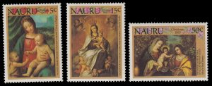 Nauru 277 - 279 MNH