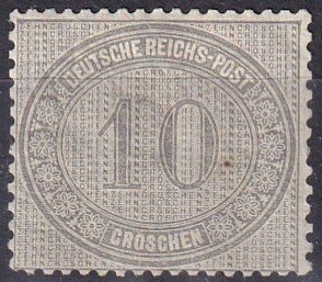 Germany #12  F-VF Unused  CV $50.00  (Z6882)