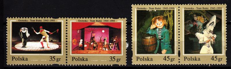 Poland 3234,5, 3239a, 3241a mh sets