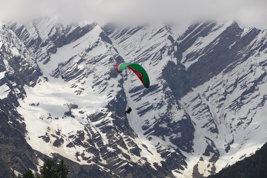Camping in manali