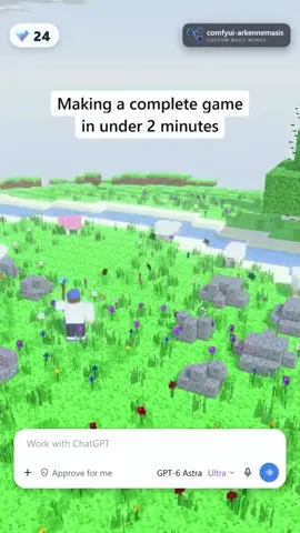 One-Shot 3D Game Pipeline: GemGrove