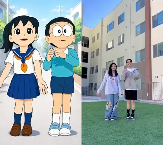 Two Dancers In, Two Characters Out