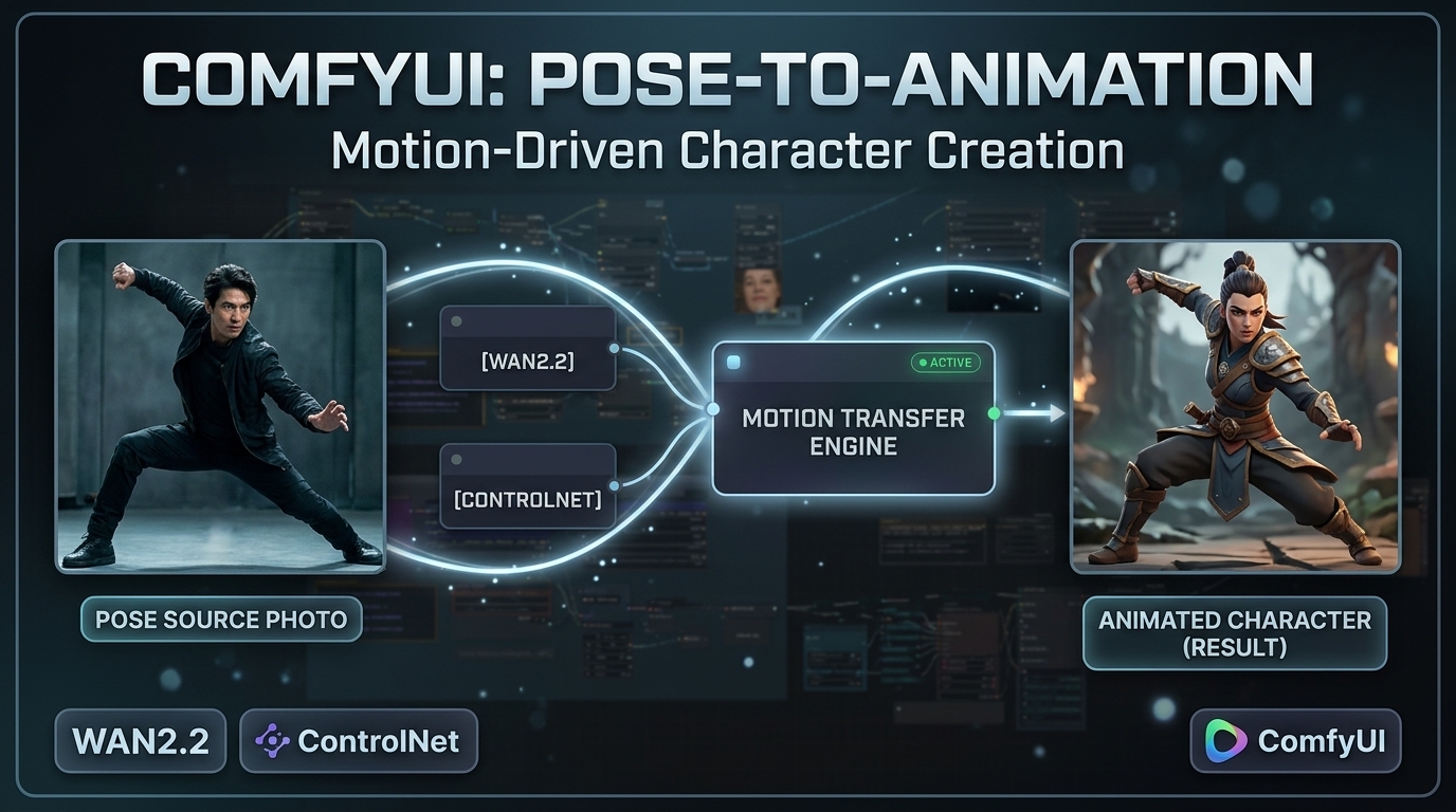 AI Character Motion Transfer System