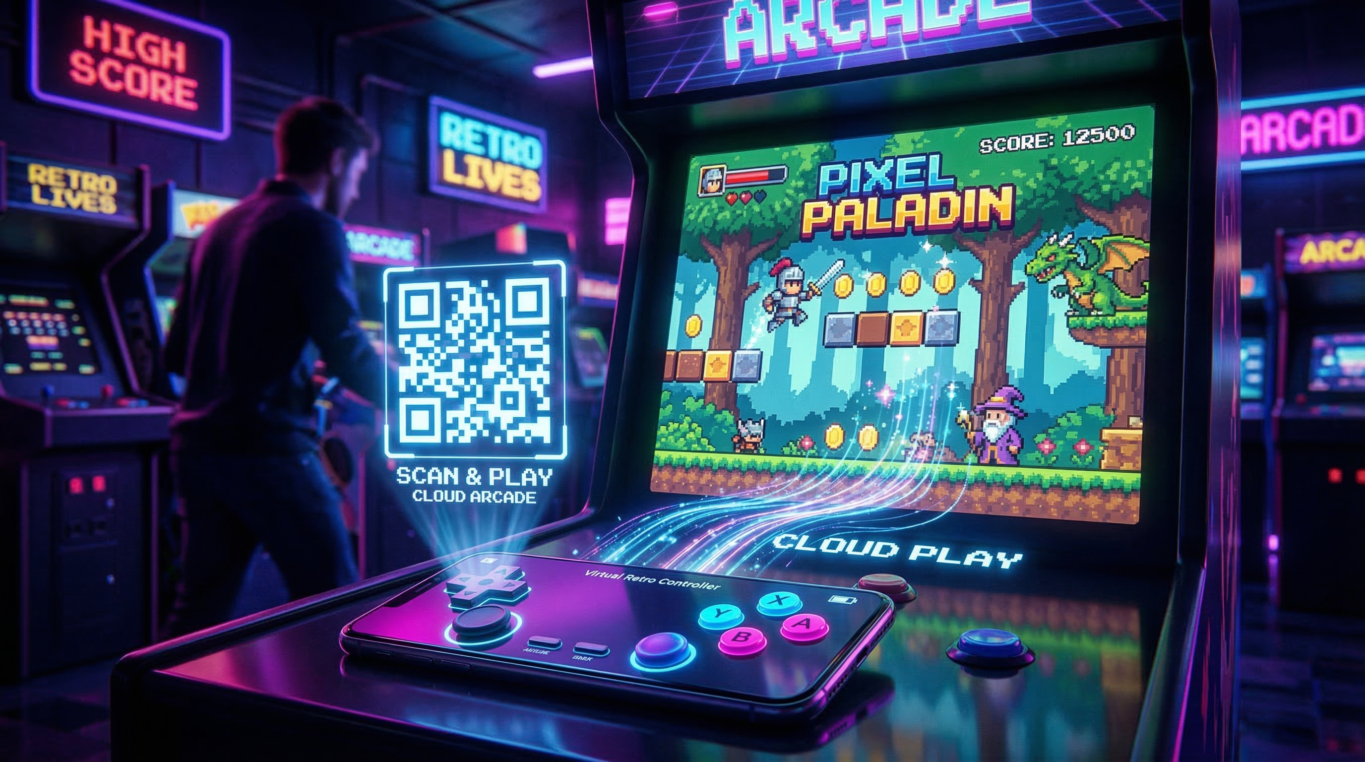 RETRO GAMING PLATFORM