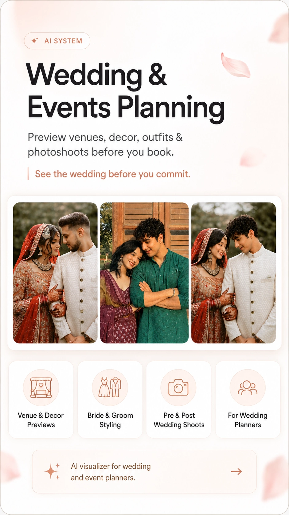 WEDDING & EVENTS PLANNING