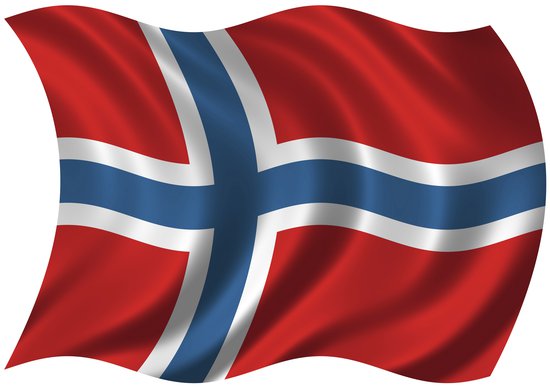 Flagga Norge