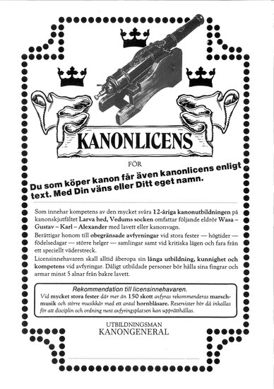 Kanonlicens