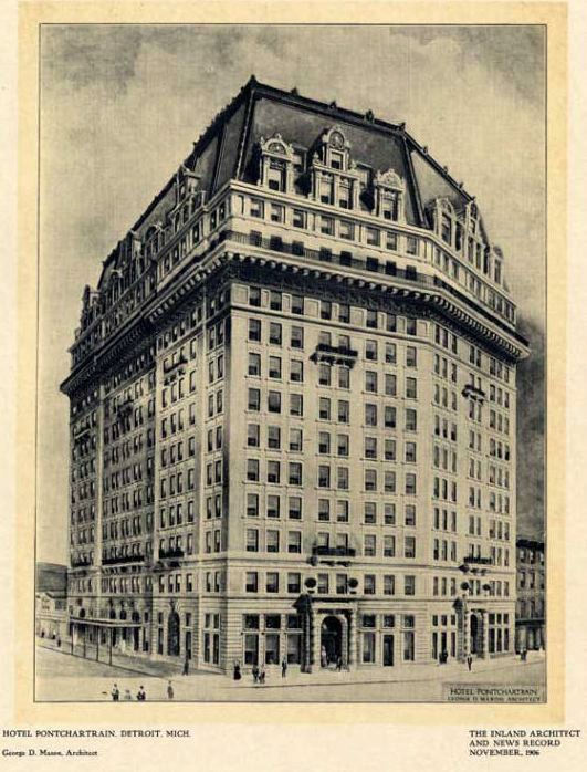 Hotel Pontchartrain - Artifacts gallery — Historic Detroit