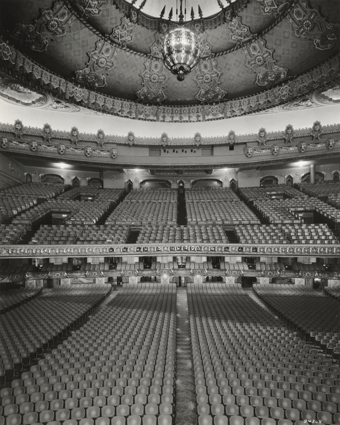 Fox Theatre Old photos gallery Historic Detroit