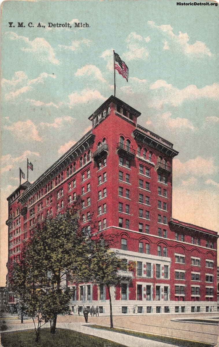 YMCA (Downtown branch) | Postcards — Historic Detroit