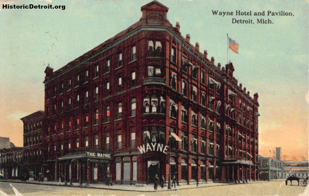 Wayne Hotel | Postcards — Historic Detroit