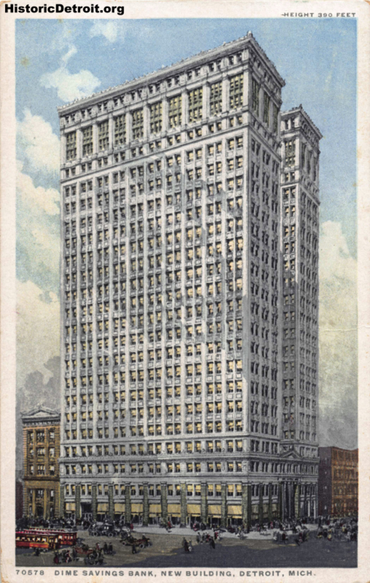 Dime Building | Postcards — Historic Detroit