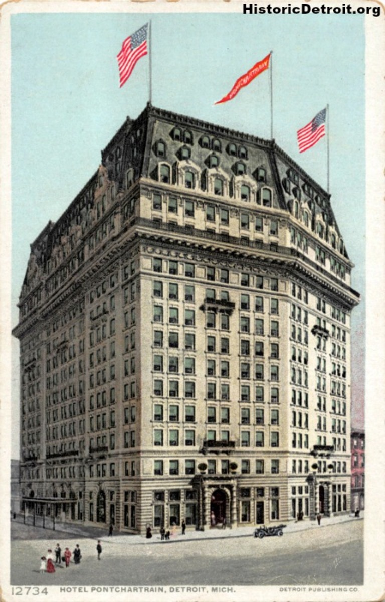 Hotel Pontchartrain | Postcards — Historic Detroit