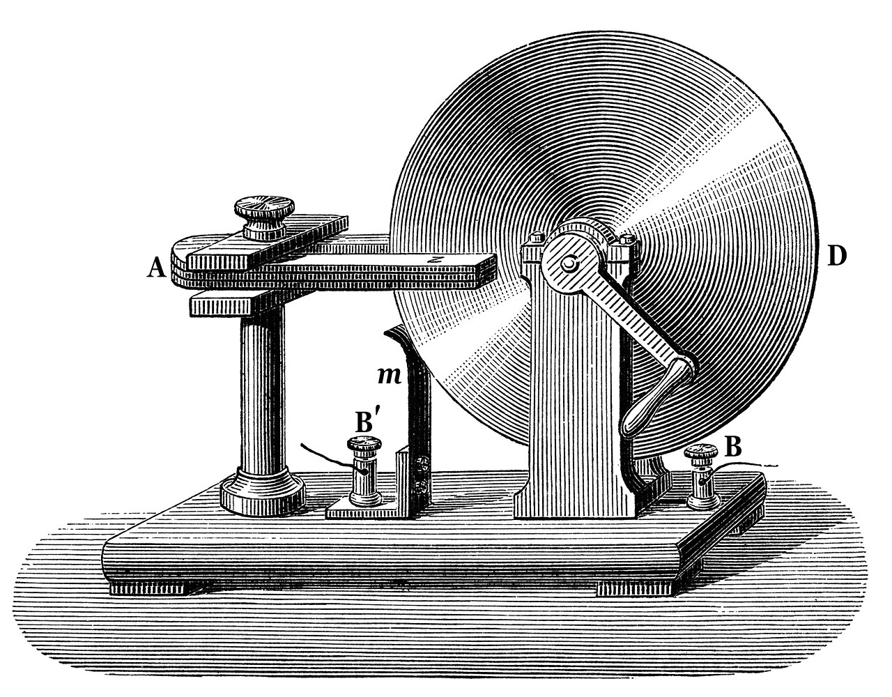 The Faraday disk, the first electric generator