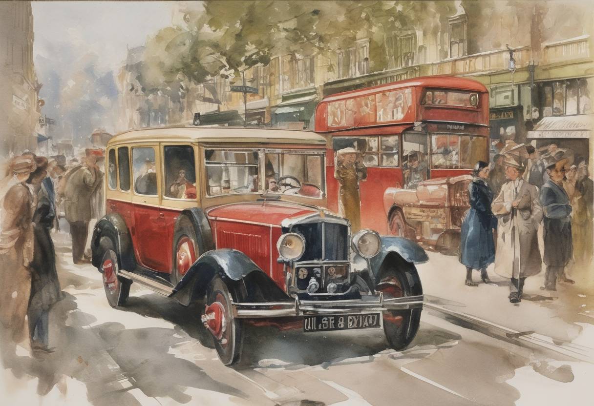 Watercolor painting based depiction of The first edition of the Guinness Book of Records was published in the United Kingdom. The book was conceived by Sir Hugh Beaver and compiled by Norris and Ross McWhirter, quickly becoming a best-seller and establishing itself as a reference for world records. (1955)