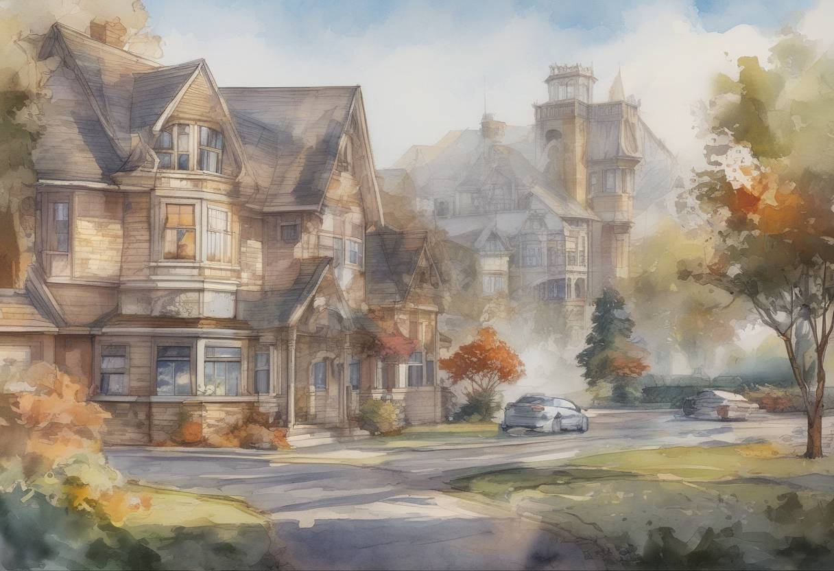 Watercolor painting based depiction of Microsoft announced its acquisition of Activision Blizzard for $68.7 billion, marking one of the largest acquisitions in the tech industry. (2022)