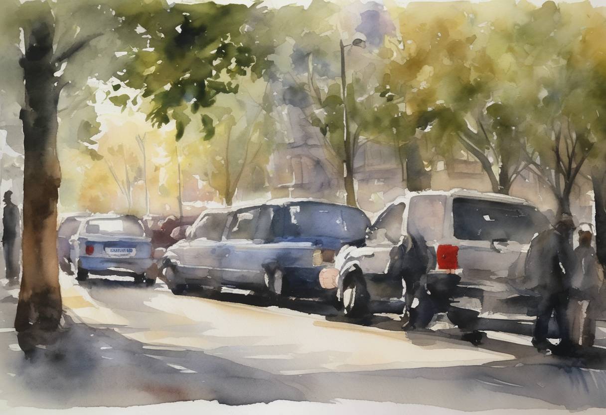 Watercolor painting based depiction of The European Union and International Monetary Fund agreed to a €110 billion bailout package for Greece to address its severe financial crisis. (2010)