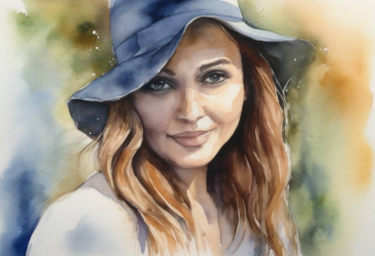 Watercolor painting based depiction of Microsoft operationalizes Windows 10 as a free upgrade for users running genuine copies of earlier Windows versions, marking a significant shift towards a software-as-a-service model. (2015)