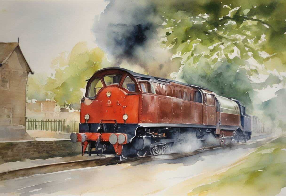 Watercolor painting based depiction of J. K. Rowling, a British author best known for writing the Harry Potter series, was born. (1965)