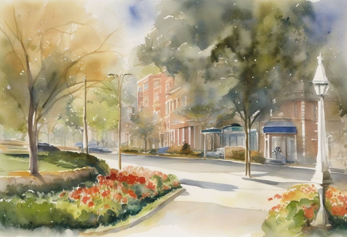 Watercolor painting based depiction of The First Draft of the Human Genome is Published (2001)