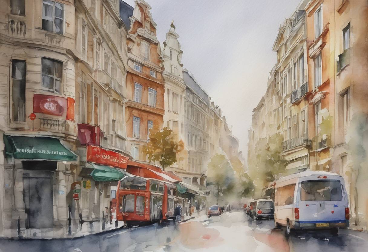 Watercolor painting based depiction of The European Union agreed to a €78 billion bailout package for Portugal to help stabilize its economy during the European debt crisis. (2011)