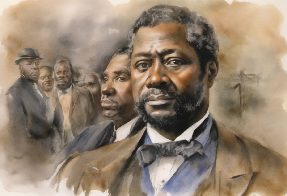 Watercolor painting based depiction of Mississippi formally ratified the 13th Amendment, which abolished slavery in the United States, although the ratification was not officially recognized until 2013. (1995)