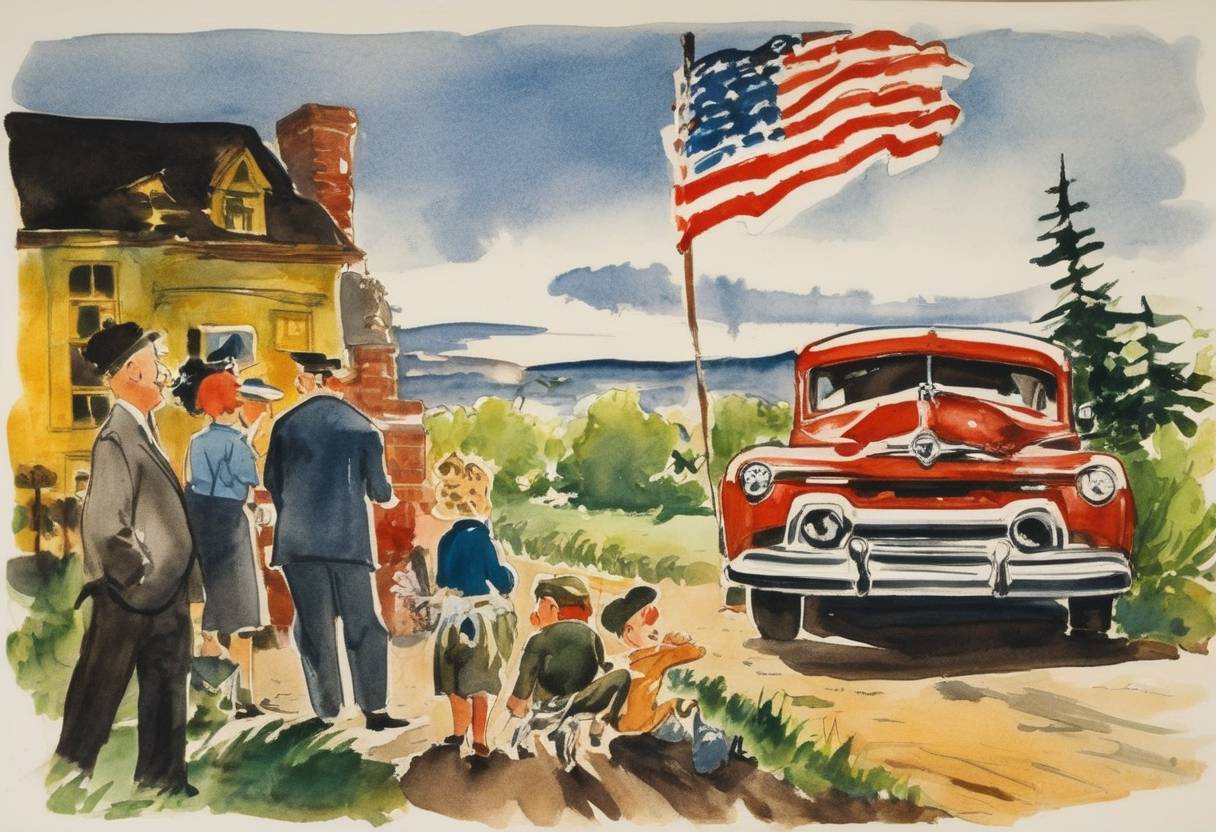 Watercolor painting based depiction of 'Dennis the Menace' comic strip by Hank Ketcham debuts in 16 newspapers in the United States. (1951)