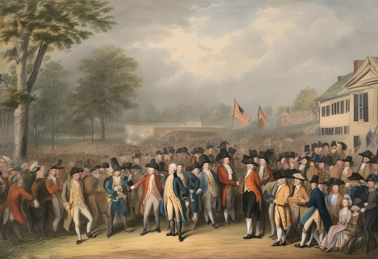 Watercolor painting based depiction of James Otis dies in Massachusetts. He was a political activist known for his phrase 'Taxation without representation is tyranny.' (1768)