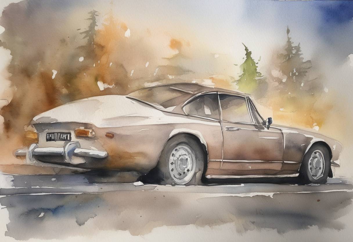 Watercolor painting based depiction of The General Data Protection Regulation (GDPR) comes into effect in the European Union, enhancing data protection for EU citizens. (2018)