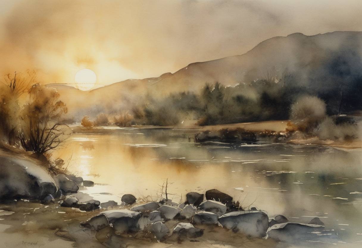 Watercolor painting based depiction of Thomas Edison observed what became known as the Edison effect, leading to the discovery of thermionic emission, which would later be fundamental to the development of electronics. (1880)