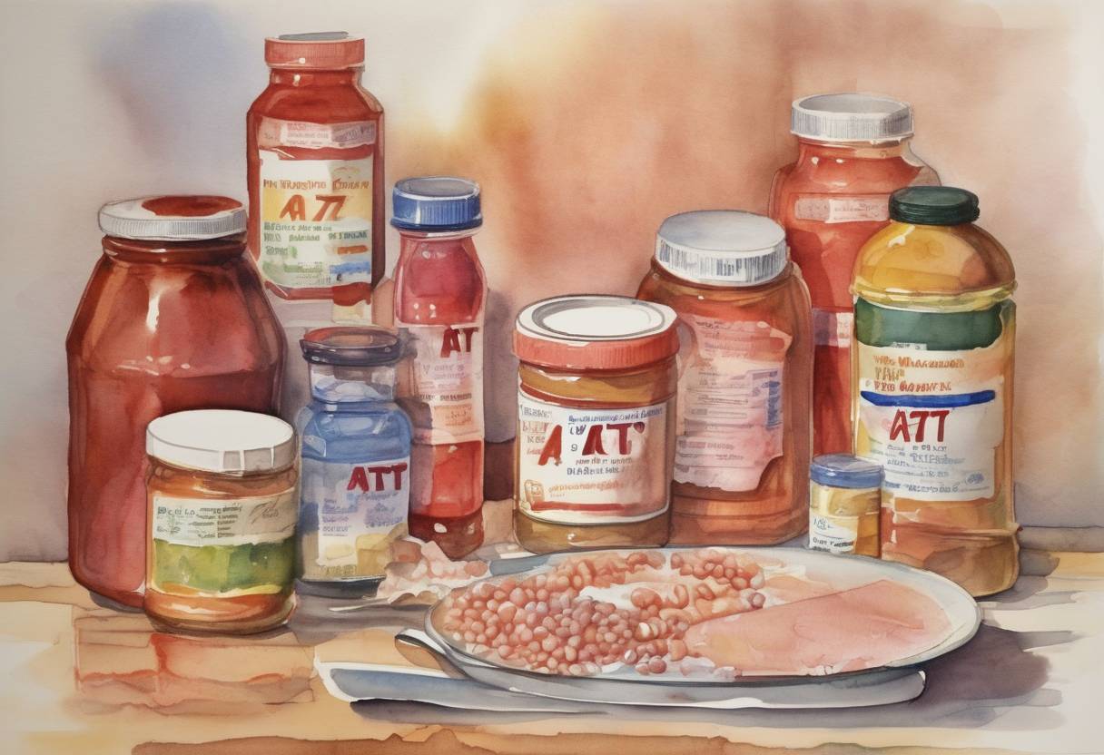 Watercolor painting based depiction of The Food and Drug Administration approves the anti-AIDS drug AZT, marking a significant milestone in the treatment of HIV/AIDS. (1987)