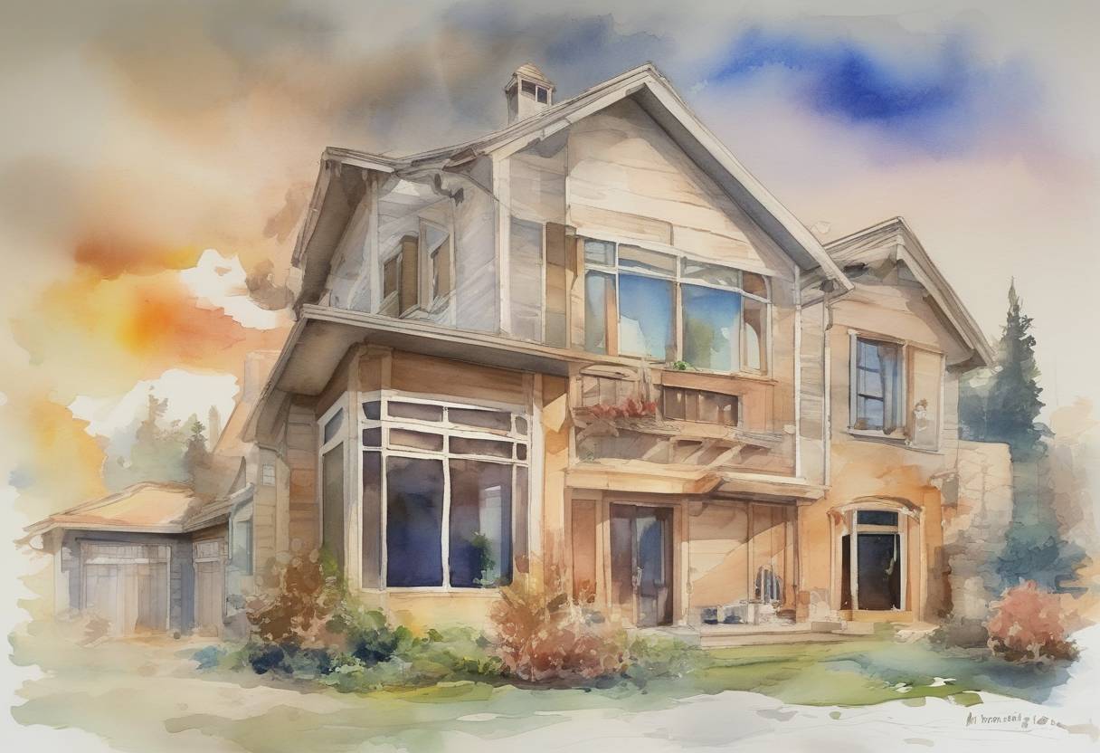 Watercolor painting based depiction of Microsoft released Windows 10, its latest operating system, which introduced new features such as the Edge browser and the digital assistant Cortana. (2015)