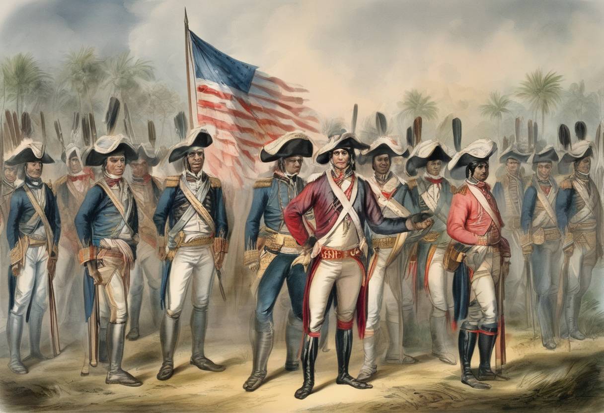 Watercolor painting based depiction of The Second Seminole War ended with the United States Army declaring victory over the Seminole tribe in Florida. (1842)