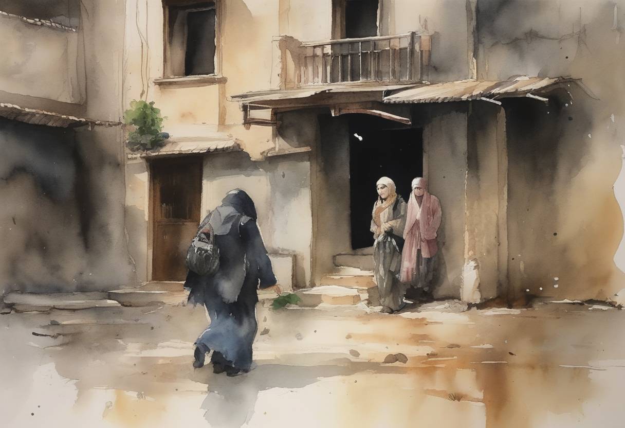 Watercolor painting based depiction of ISIL released a video claiming to have killed two Japanese hostages, Kenji Goto and Haruna Yukawa, demanding a ransom of $200 million from the Japanese government. The incident drew significant international condemnation. (2015)