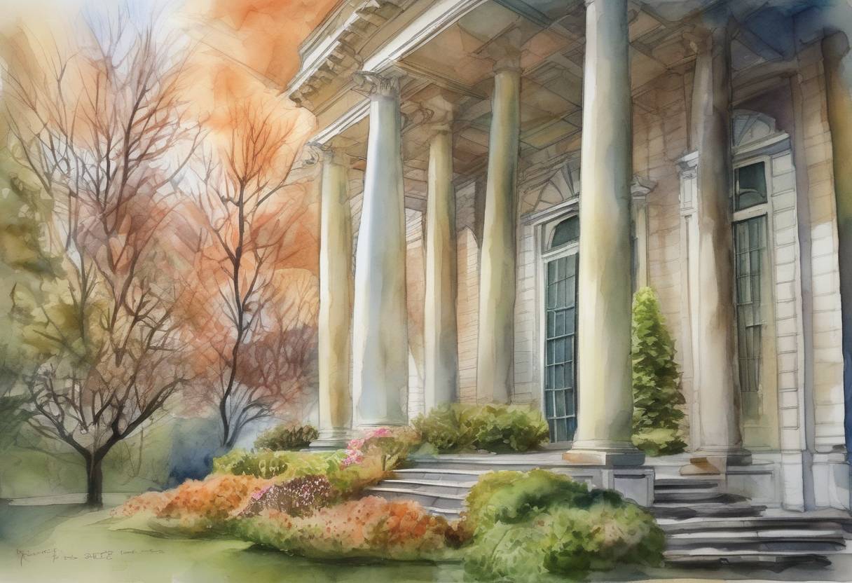 Watercolor painting based depiction of The United States announced its withdrawal from the Paris Agreement, an international treaty on climate change mitigation, adaptation, and finance. This decision, made by President Donald Trump, was met with widespread international criticism. (2017)