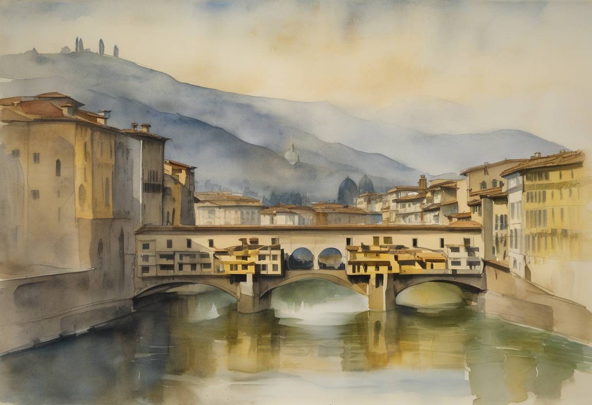 Watercolor painting based depiction of The Mona Lisa was recovered by Italian authorities after being stolen from the Louvre Museum in Paris in 1911. (1913)