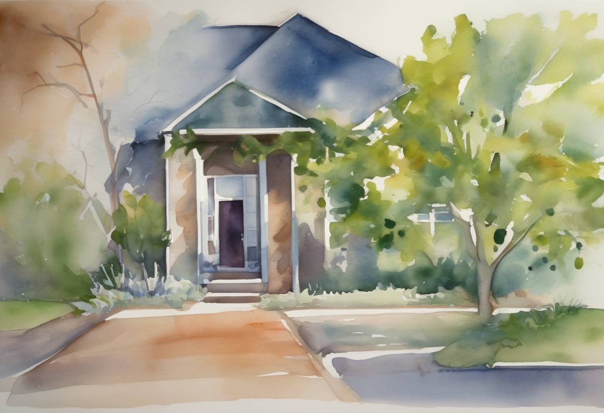 Watercolor painting based depiction of A new genetic study finds that human relationships to mental health are complex and that previously held beliefs about specific gene links to mental illness may be over-simplified. (2007)