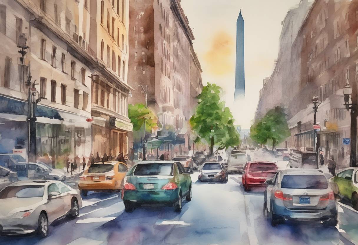 Watercolor painting based depiction of The United States rejoined the Paris Agreement on climate change, reversing the previous administration's withdrawal from the international accord. (2021)