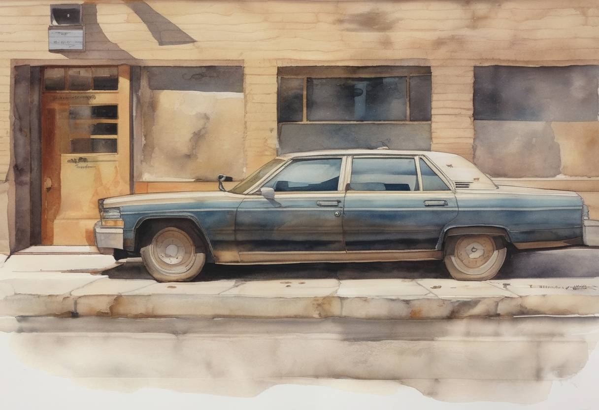 Watercolor painting based depiction of FBI agent Robert Hanssen was sentenced to life in prison without the possibility of parole for selling secrets to the Soviet Union and Russia over a 22-year period. (2002)